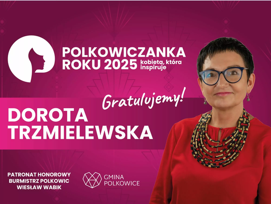 Dorota Trzmielewska Polkowiczanką Roku 2025