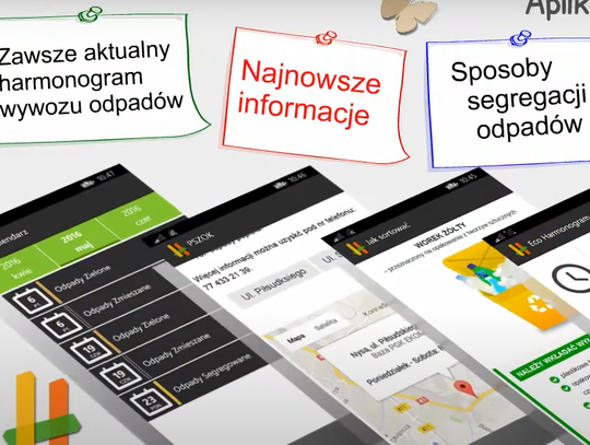 Harmonogram wywozu odpadów w twoim telefonie