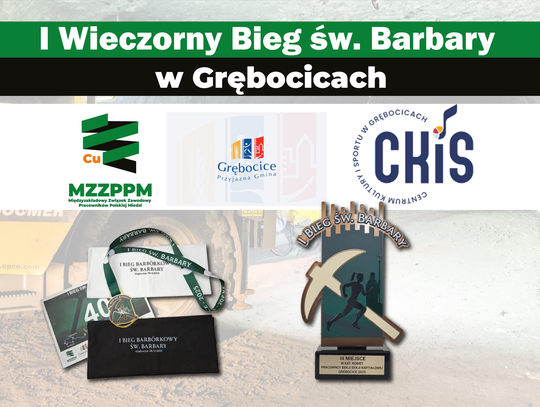 I Wieczorny Bieg św. Barbary w Grębocicach. Święto sportu i górniczej tradycji