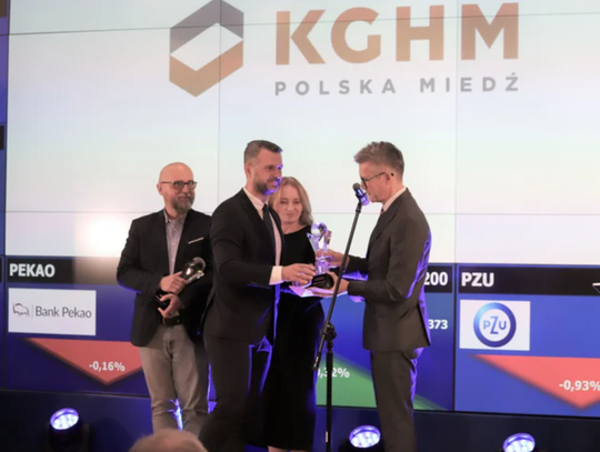 KGHM Polska Miedź S.A. ponownie z nagrodą „The Best of The Best”