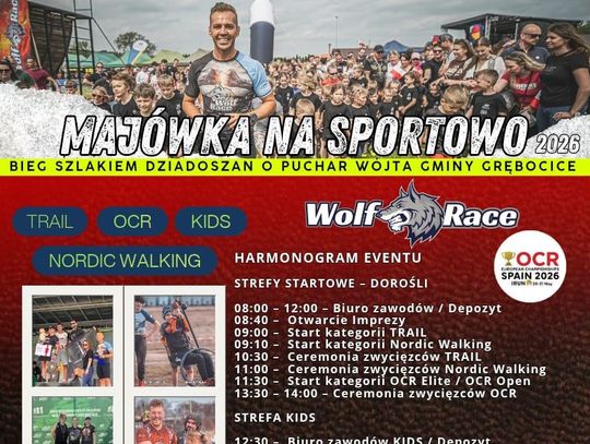 Majówka na sportowo w Grębocicach!