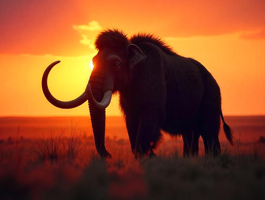 Mamut zawitał do Suchej Górnej