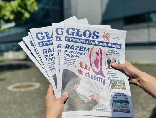 Najnowszy numer Głosu z Powiatu Polkowickiego właśnie trafił do dystrybucji