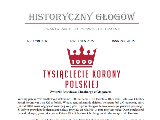 Nowy numer „Historycznego Głogowa”