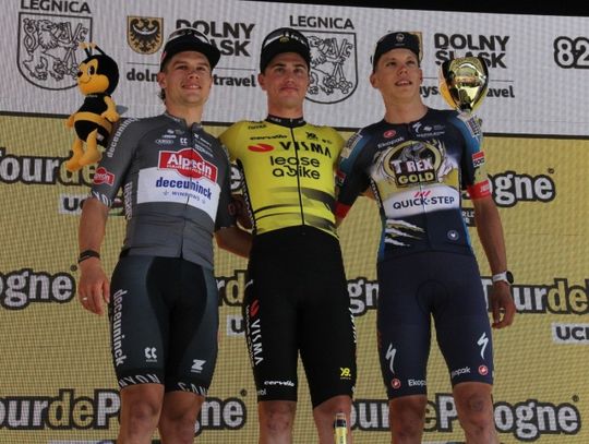Olav Kooij wygrał w Legnicy pierwszy etap 82. Tour de Pologne