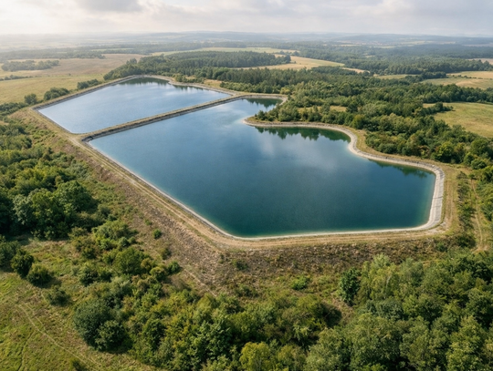 Plany zbiornika retencyjnego wód kopalnianych w gminie Jerzmanowa