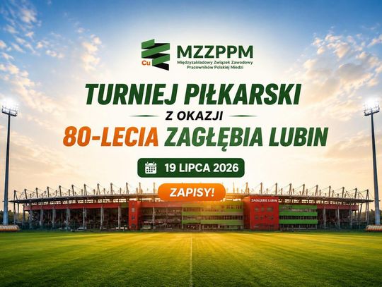 Sportowe święto w Lubinie: Turniej na 80-lecie Zagłębia