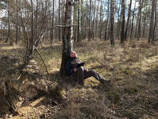 Zdjęcie leśnika z Nadleśnictwa Lubin obiegło internet