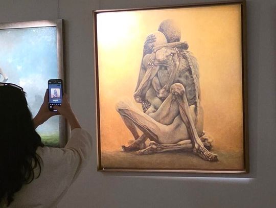Zdzisław Beksiński w Pałacu w Suchej Górnej!