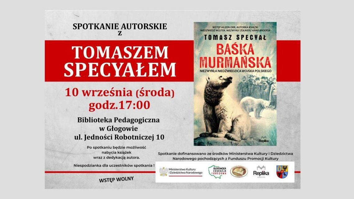 „Baśka Murmańska” spotkanie z autorem książki