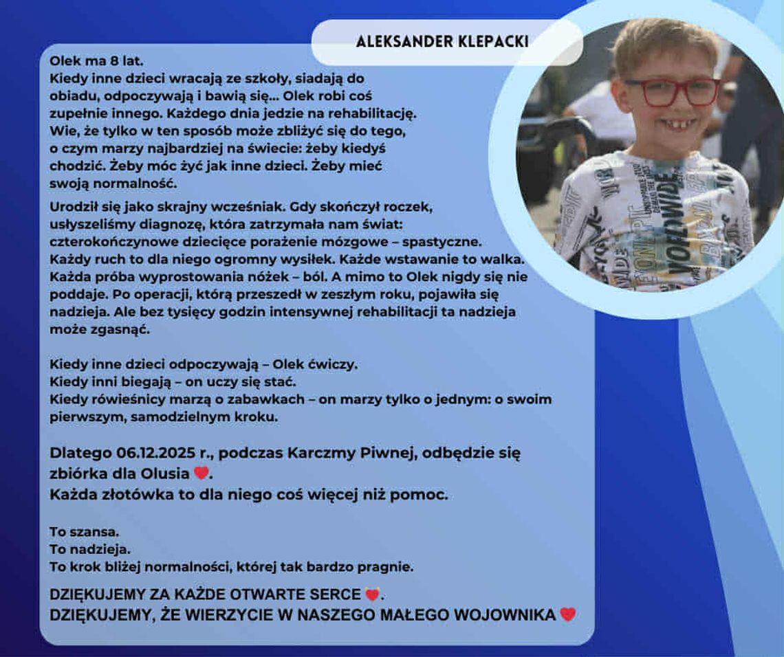 Górnicy znów pokażą wielkie serca. Karczma Piwna KZZPD z wyjątkowymi zbiórkami dla małych wojowników Górnicy znów pokażą wielkie serca. Karczma Piwna KZZPD z wyjątkowymi zbiórkami dla małych wojowników