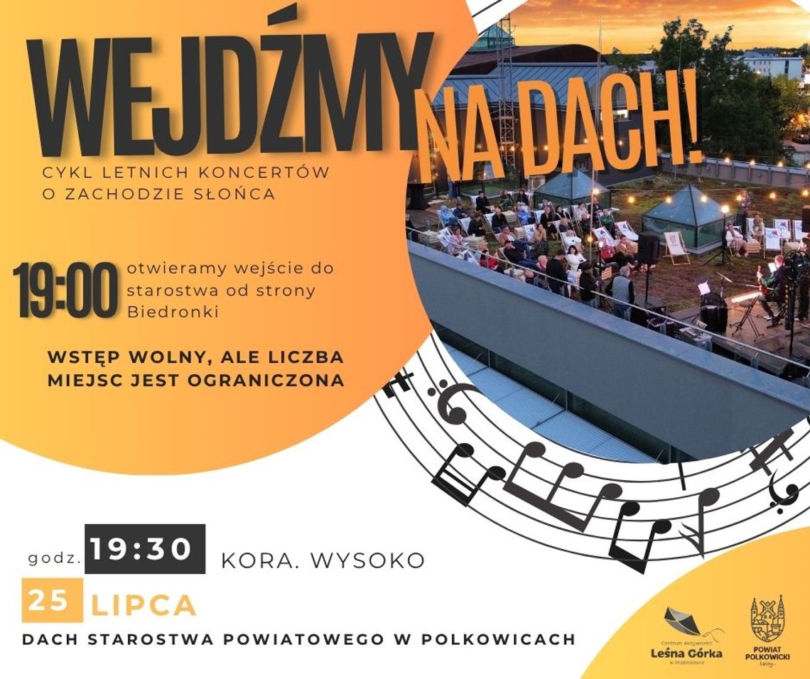 KOLEJNY KONCERT NA DACHU JUŻ W TEN PIĄTEK