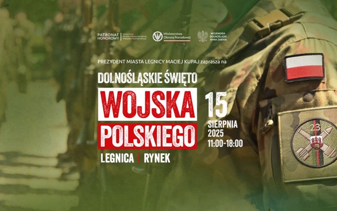 Legnica gospodarzem Dolnośląskiego Święta Wojska Polskiego