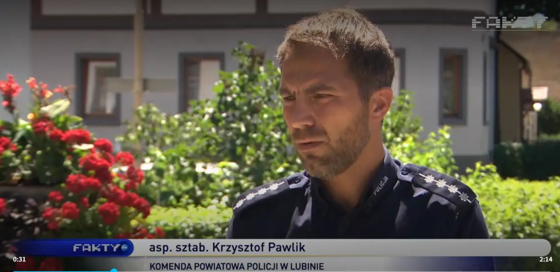 Lubińscy policjanci odnaleźli zaginionego mężczyznę – szybka akcja zapobiegła tragedii