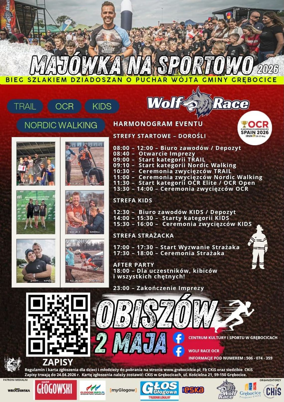 Majówka na sportowo w Grębocicach!