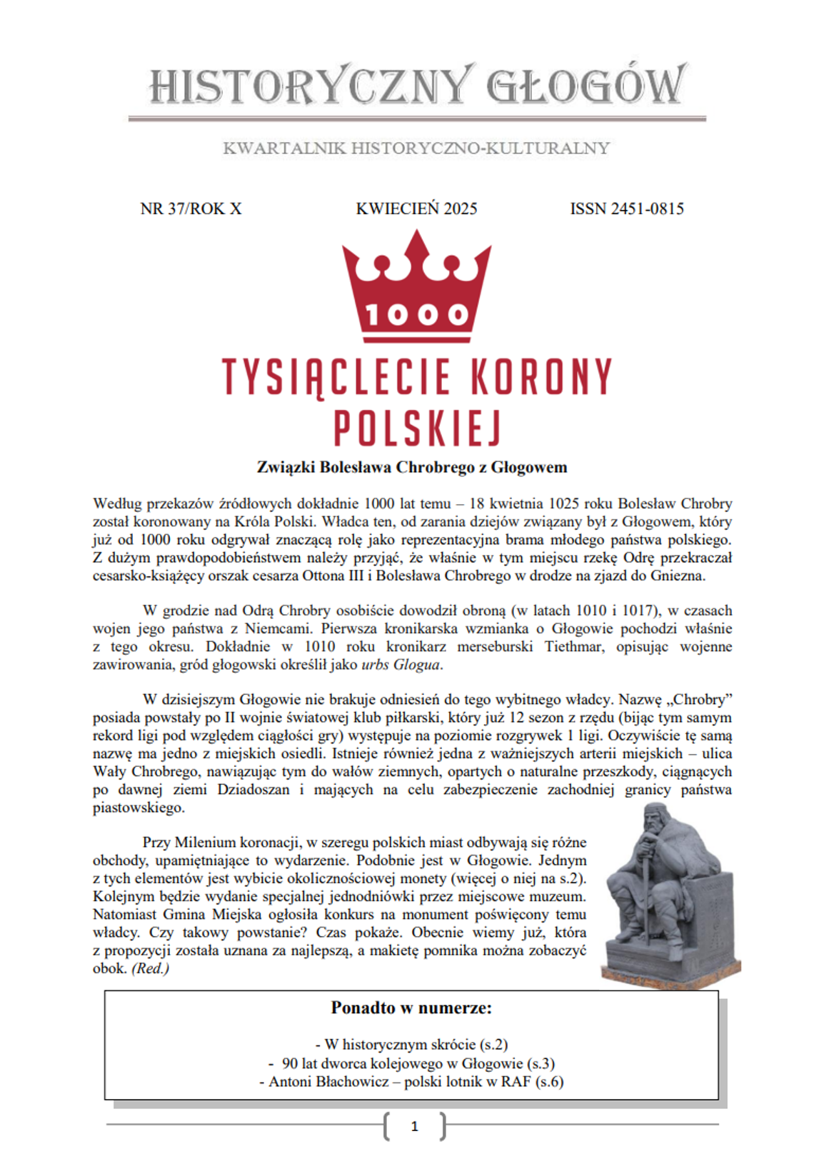 Nowy numer „Historycznego Głogowa”