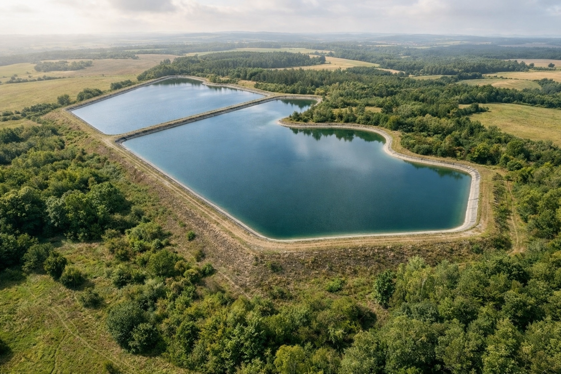 Plany zbiornika retencyjnego wód kopalnianych w gminie Jerzmanowa