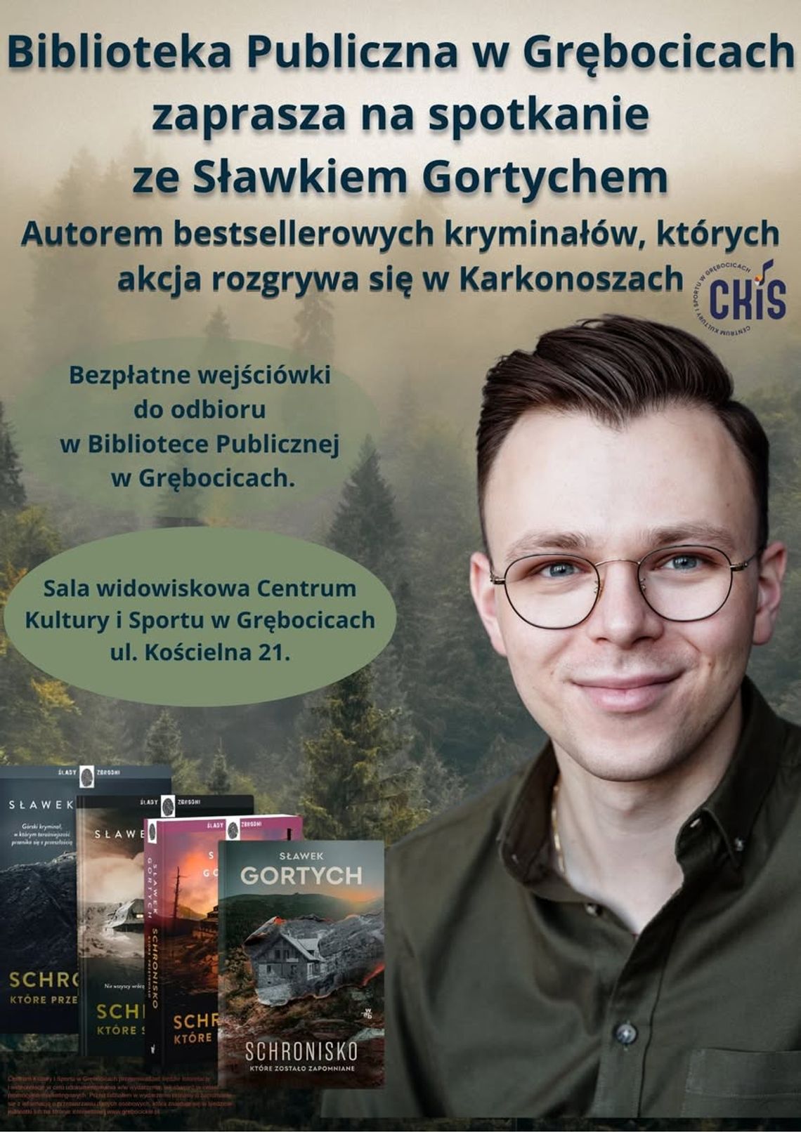 Spotkanie ze Sławkiem Gortychem Spotkanie ze Sławkiem Gortychem