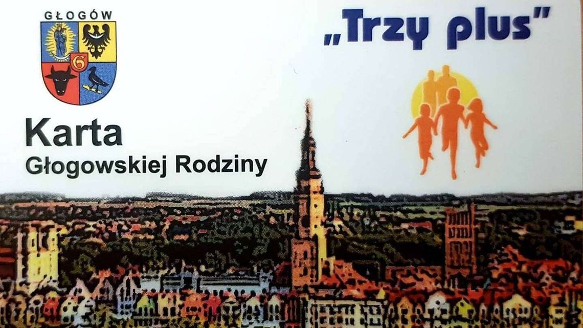 Trwa nabór wniosków o Głogowską Kartę „Trzy Plus”