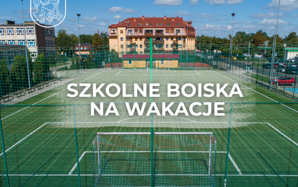 W Legnicy boiska szkolne otwarte w czasie wakacji